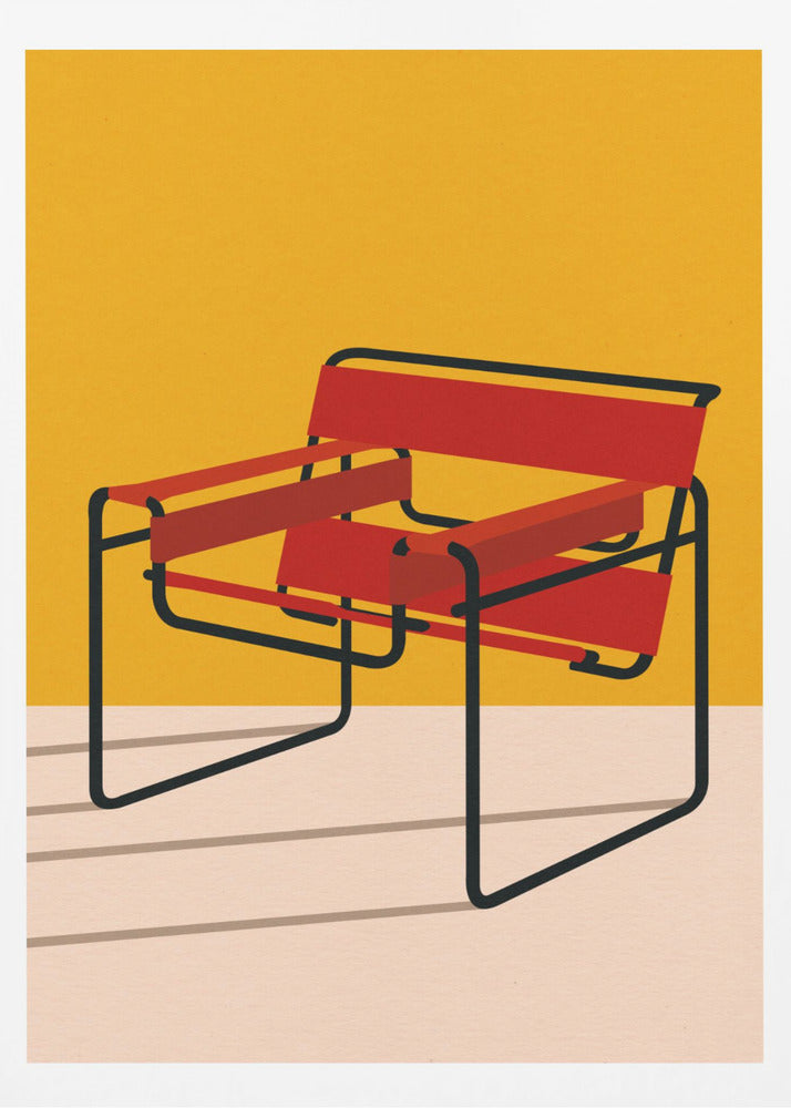 Wassily Chair Marcel Breuer - Poster / Art Print
