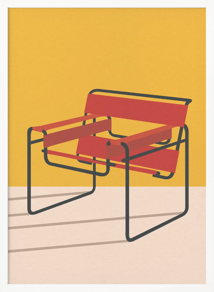 Wassily Chair Marcel Breuer - Poster / Art Print