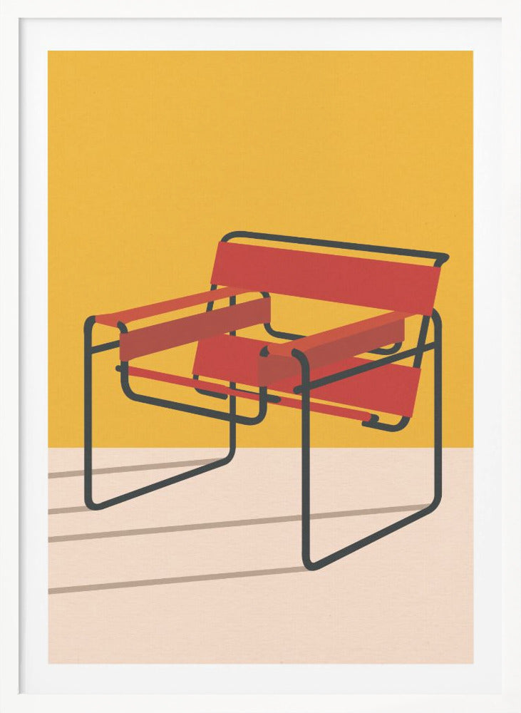 Wassily Chair Marcel Breuer - Poster / Art Print