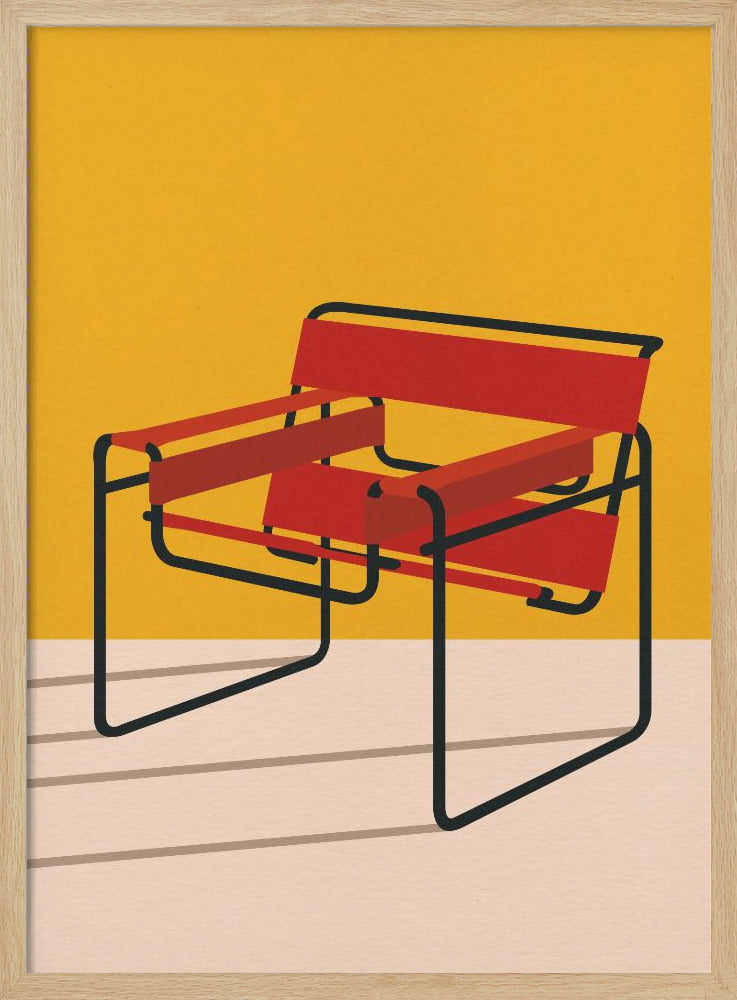 Wassily Chair Marcel Breuer - Poster / Art Print