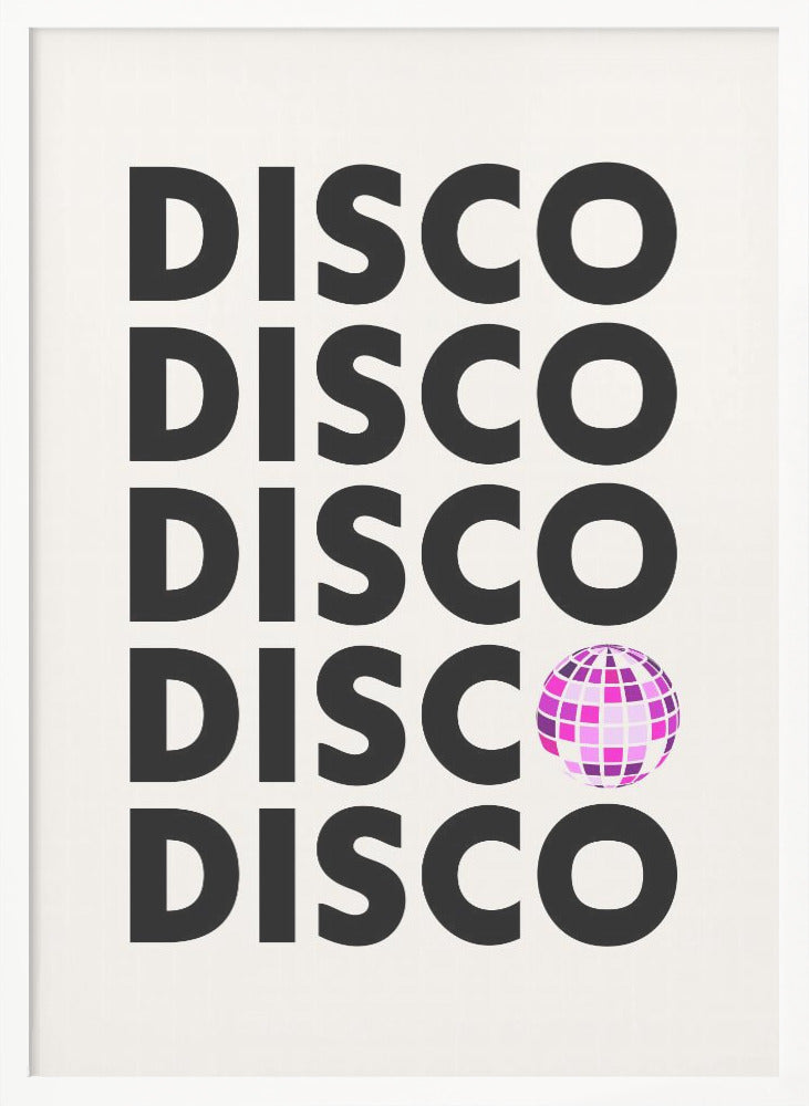 Disco - Poster / Art Print