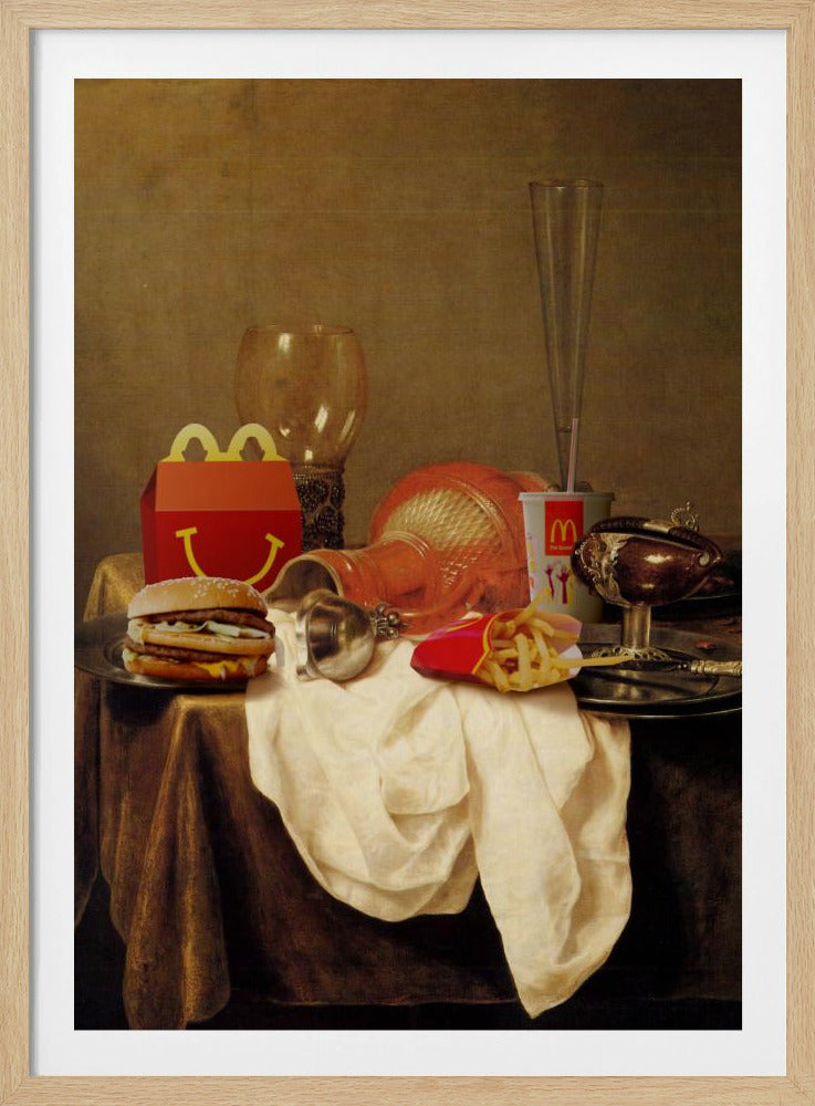 Classic dinner - Poster / Art Print