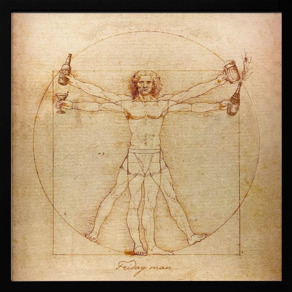 Friday Man - Poster / Art Print