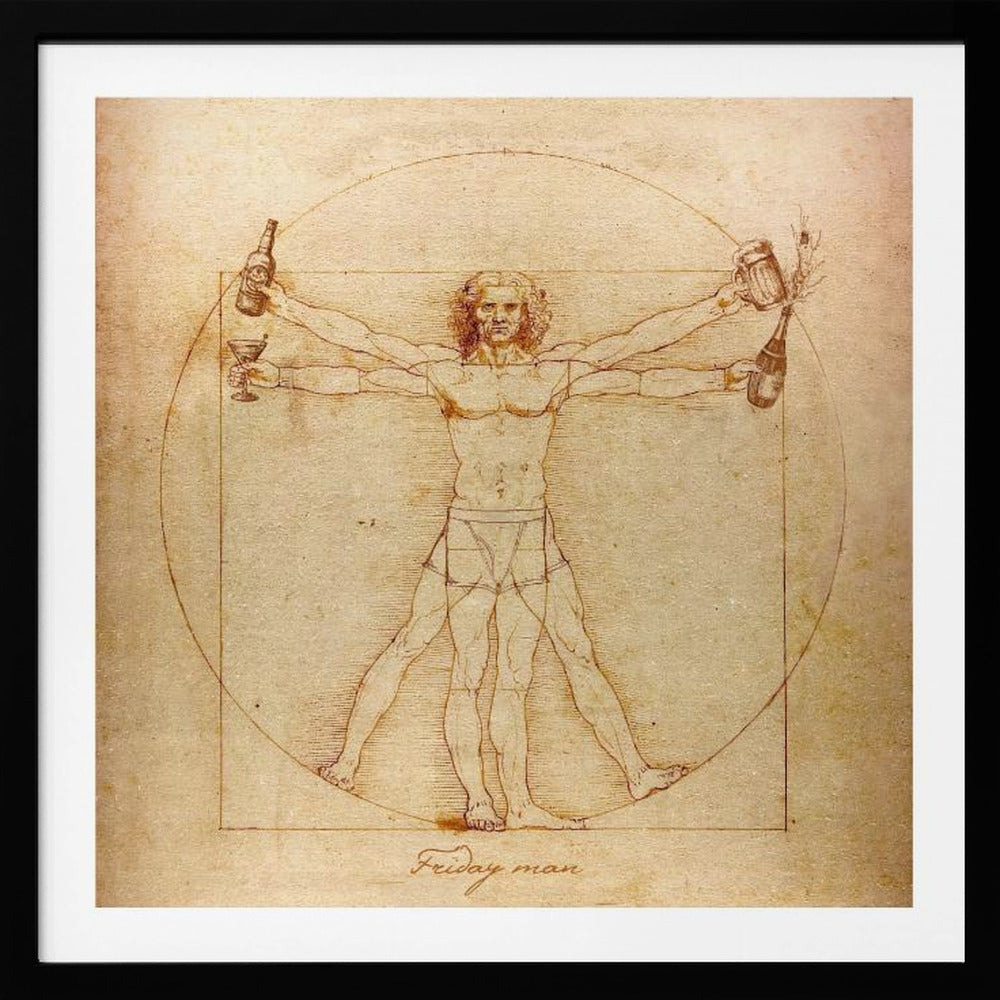 Friday Man - Poster / Art Print