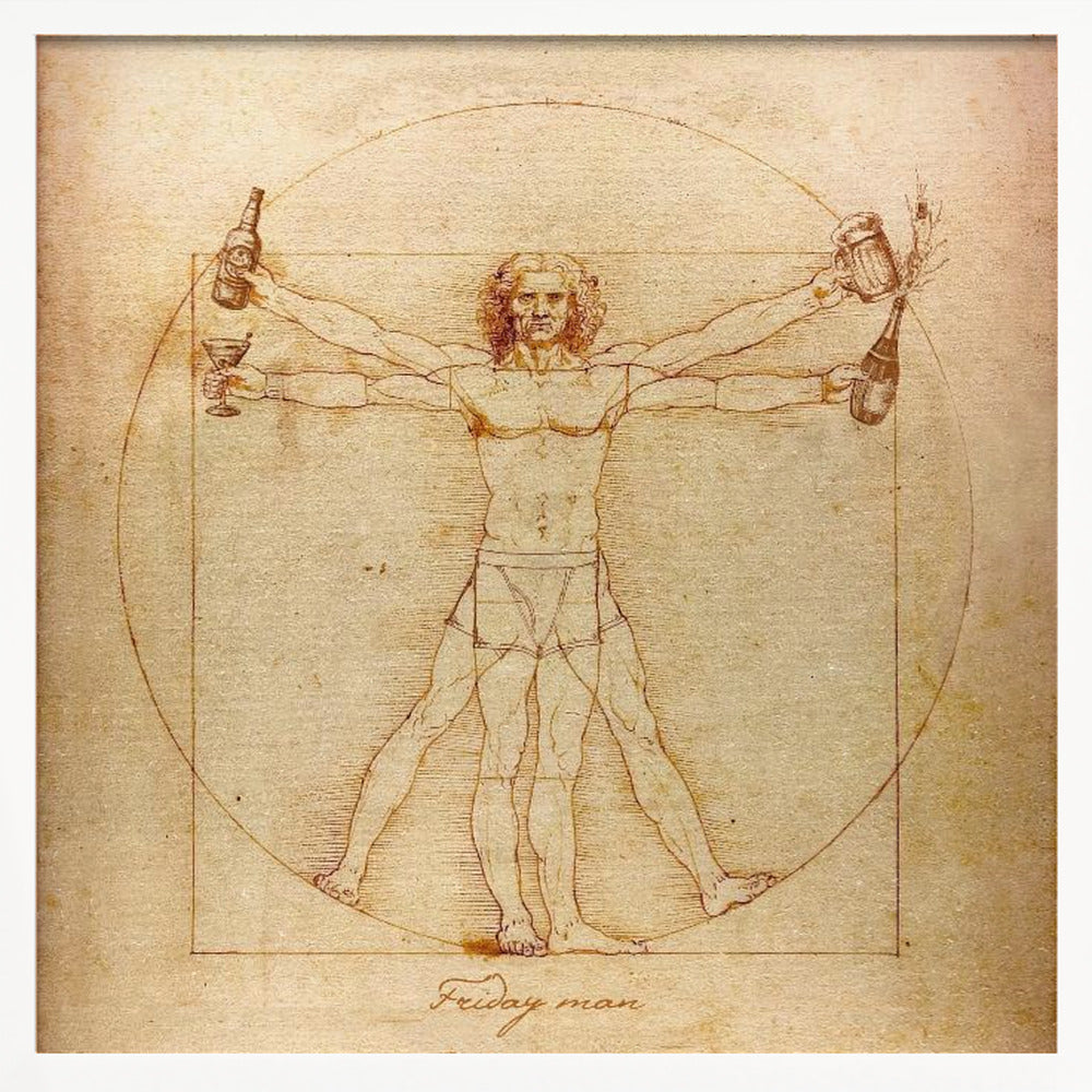 Friday Man - Poster / Art Print