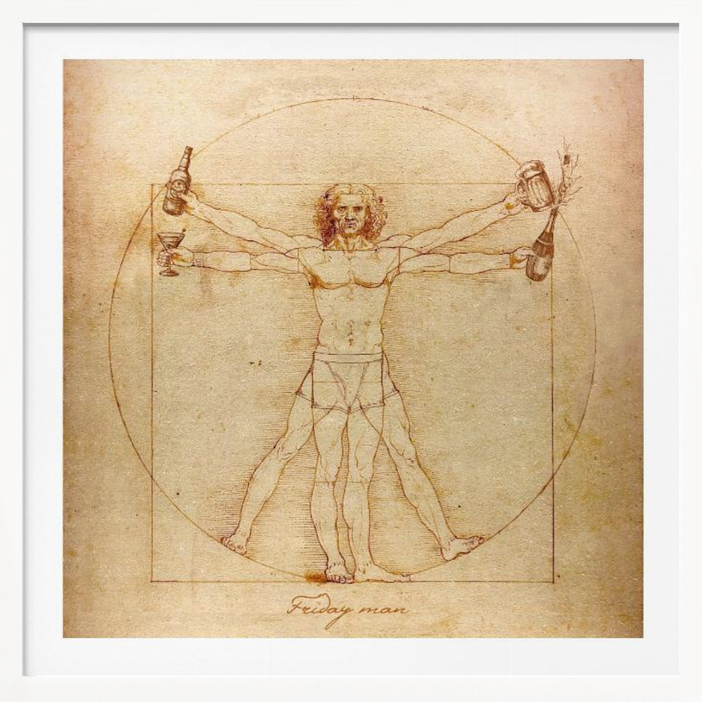 Friday Man - Poster / Art Print