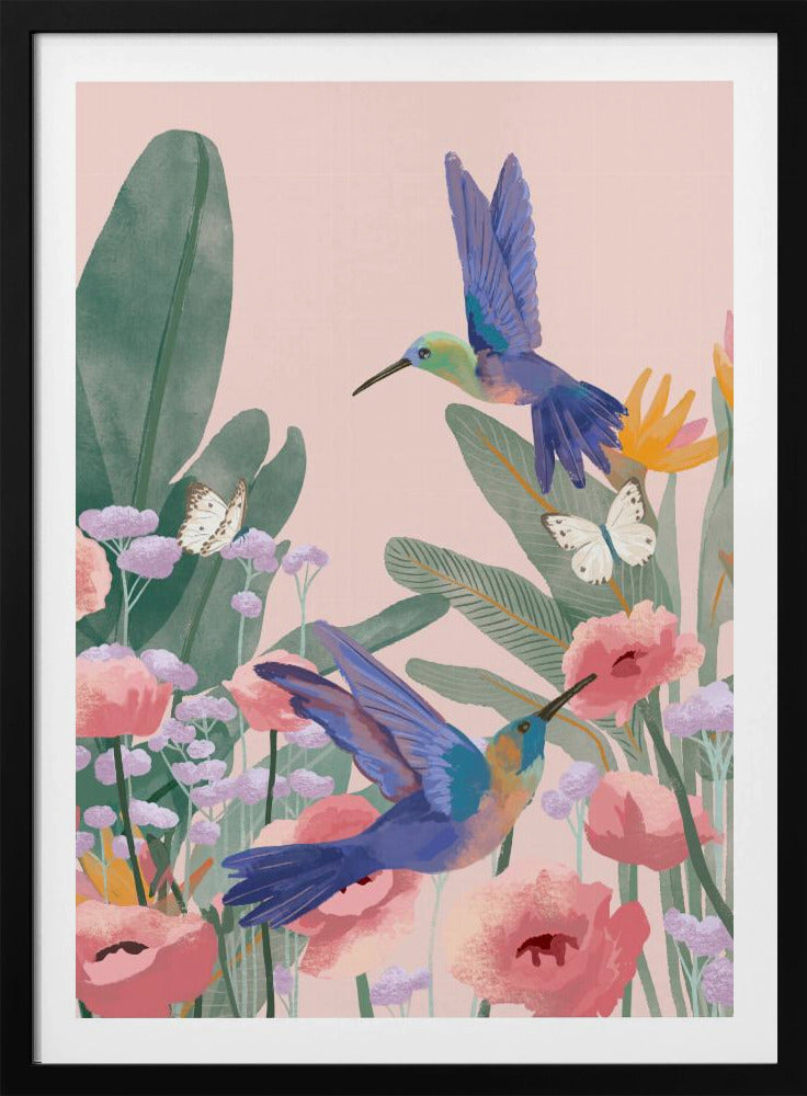 Hummingbirds - Poster / Art Print