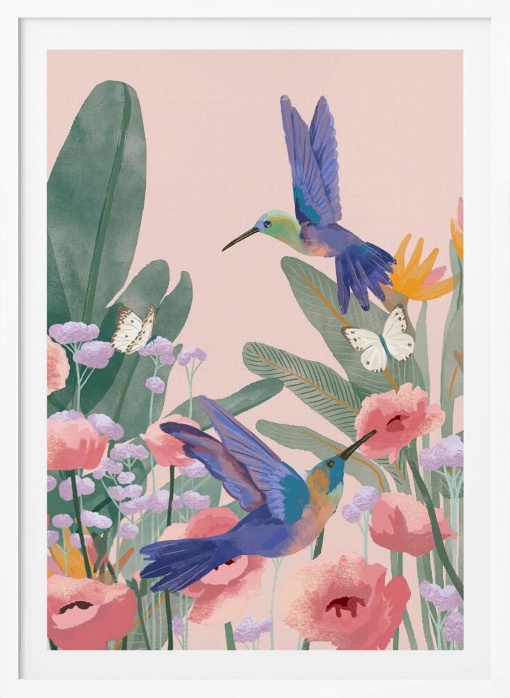 Hummingbirds - Poster / Art Print