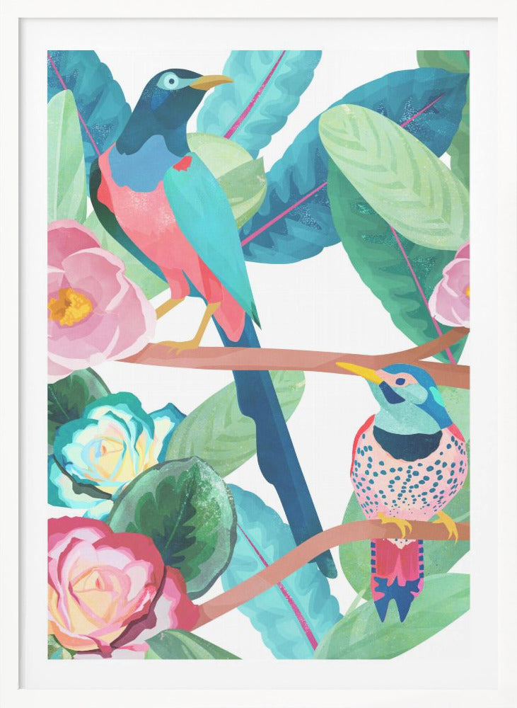 Birds of Spring - Poster / Art Print
