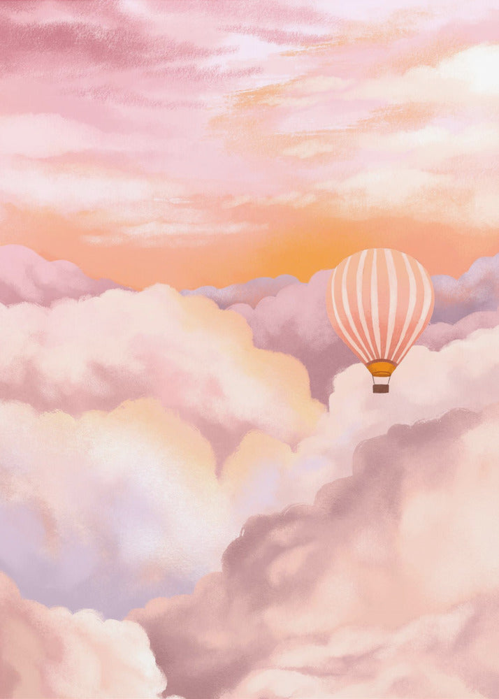 In the Clouds - Poster / Art Print
