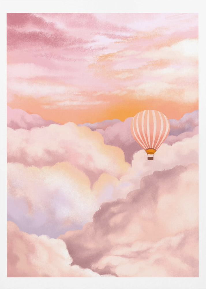 In the Clouds - Poster / Art Print
