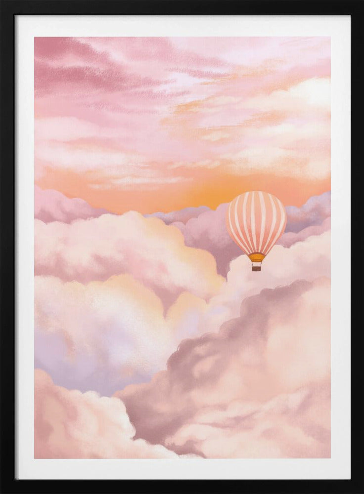 In the Clouds - Poster / Art Print