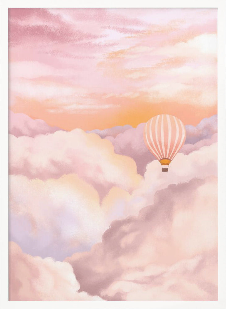 In the Clouds - Poster / Art Print