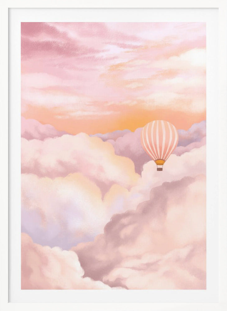 In the Clouds - Poster / Art Print