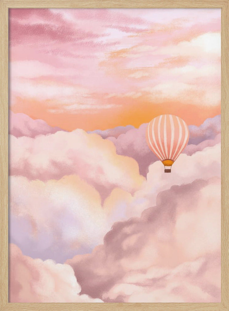 In the Clouds - Poster / Art Print