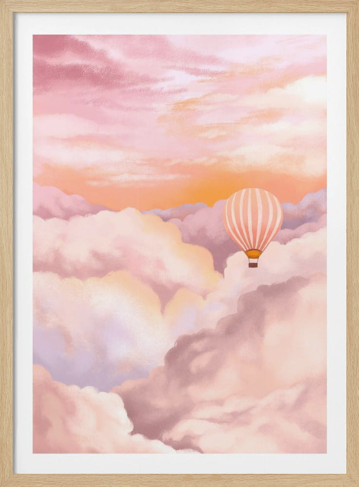 In the Clouds - Poster / Art Print