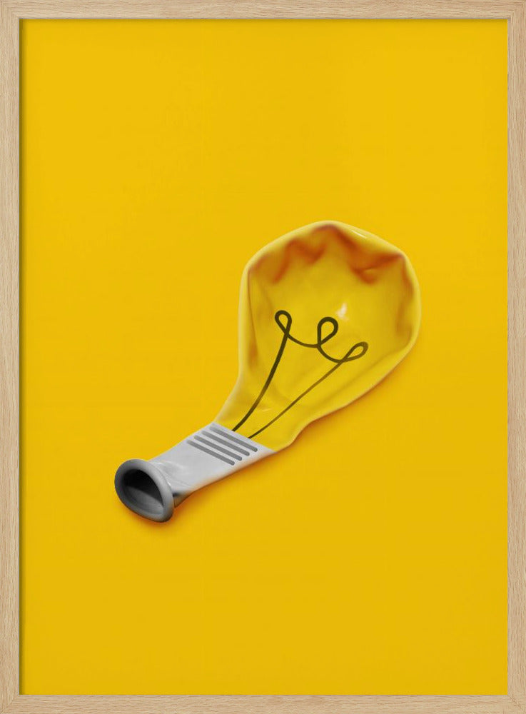 Deflated Idea - Poster / Art Print