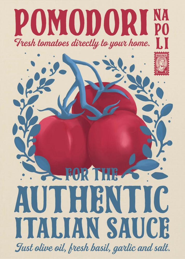 Pomodori Kitchen print - Poster / Art Print