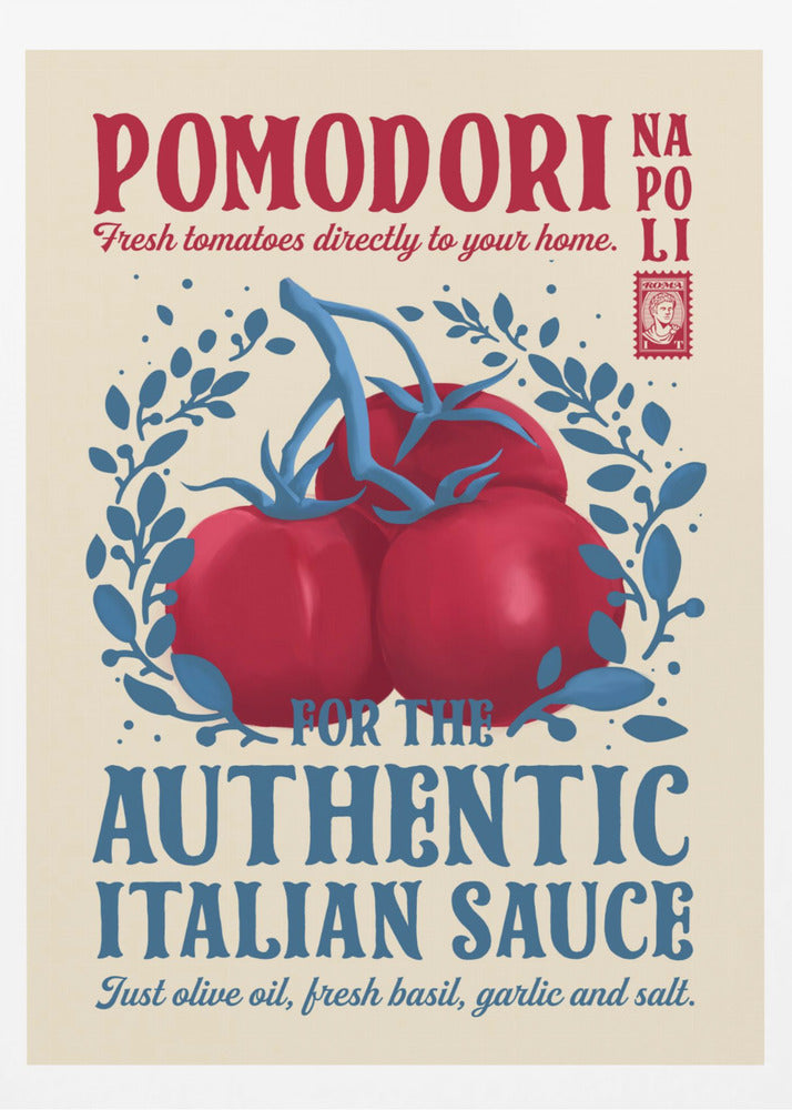 Pomodori Kitchen print - Poster / Art Print