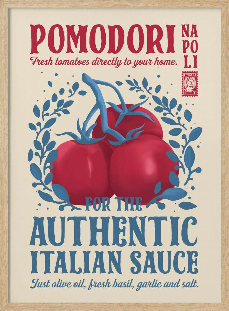 Pomodori Kitchen print - Poster / Art Print