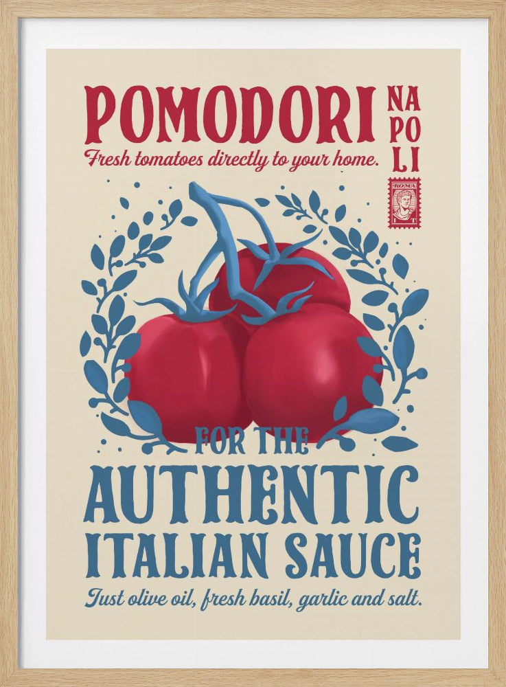 Pomodori Kitchen print - Poster / Art Print