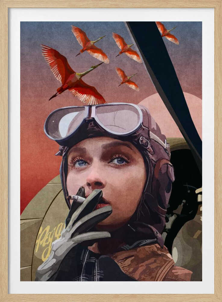 Aviator Dreams - Poster / Art Print