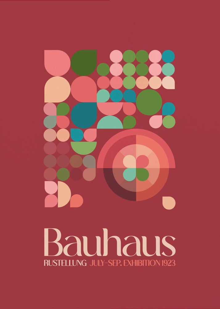 Bauhaus Kutular 3 - Poster / Art Print