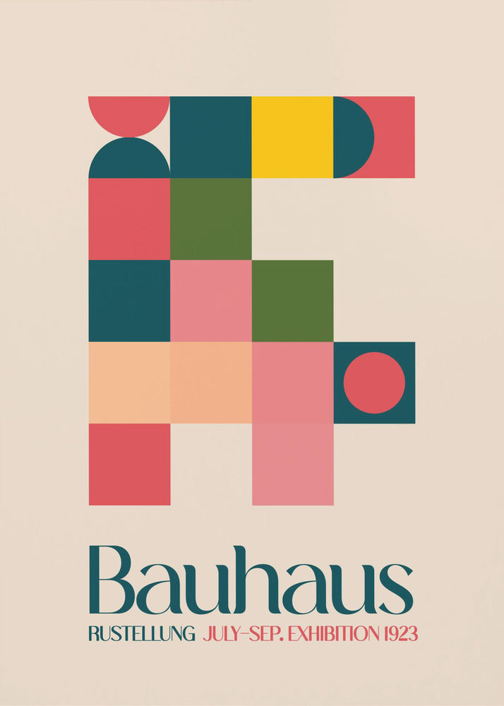 Bauhaus Kutular - Poster / Art Print