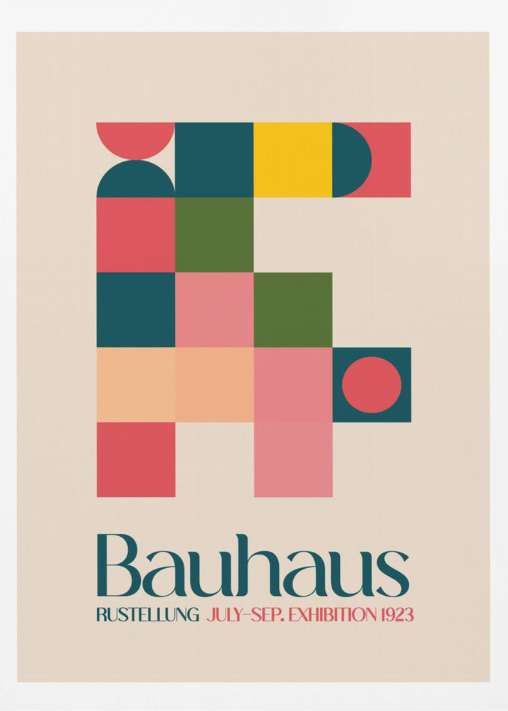 Bauhaus Kutular - Poster / Art Print