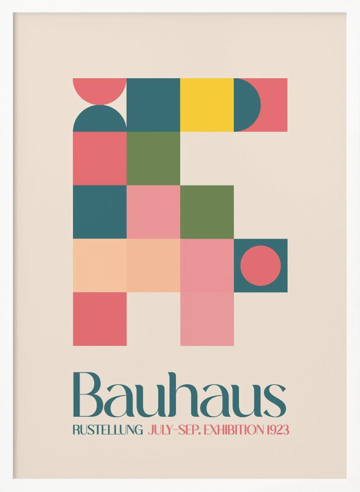 Bauhaus Kutular - Poster / Art Print