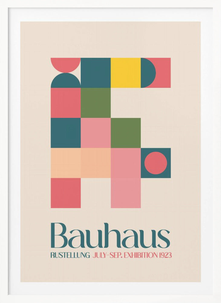 Bauhaus Kutular - Poster / Art Print