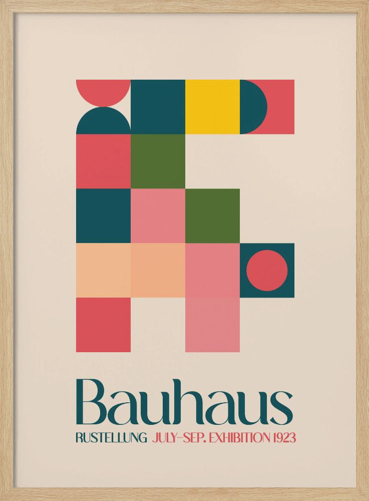 Bauhaus Kutular - Poster / Art Print