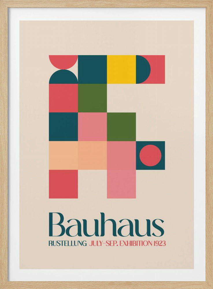 Bauhaus Kutular - Poster / Art Print