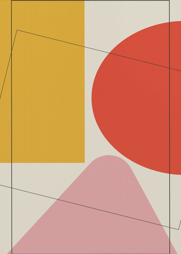 Four Triangles - Poster / Art Print