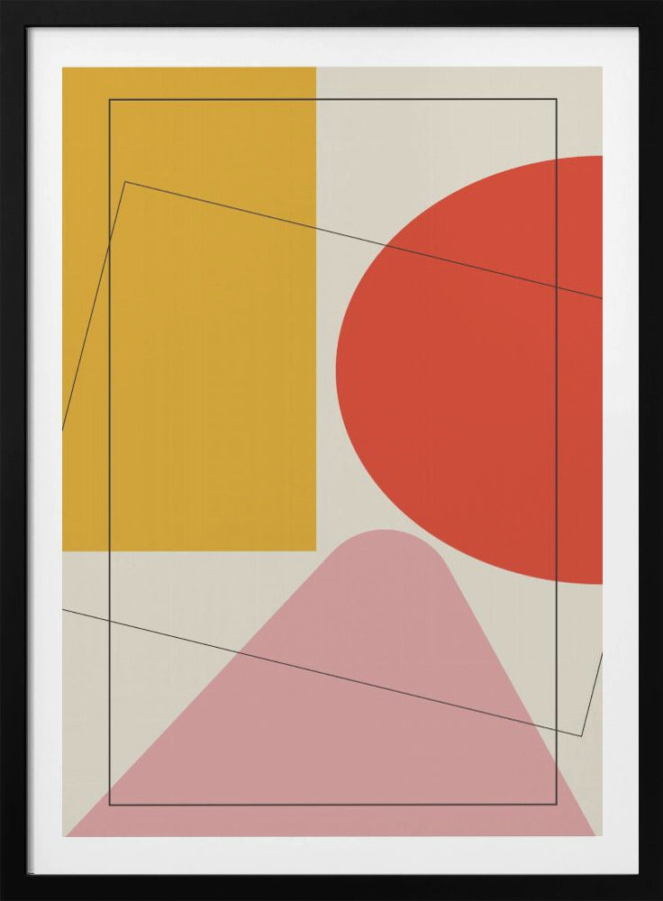 Four Triangles - Poster / Art Print