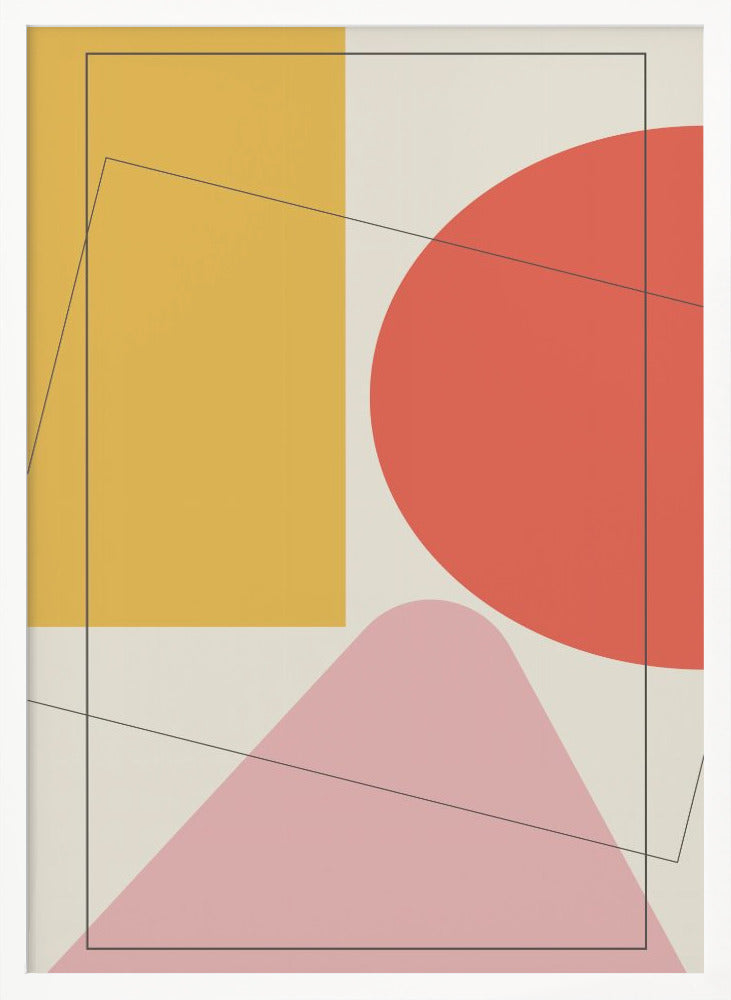 Four Triangles - Poster / Art Print