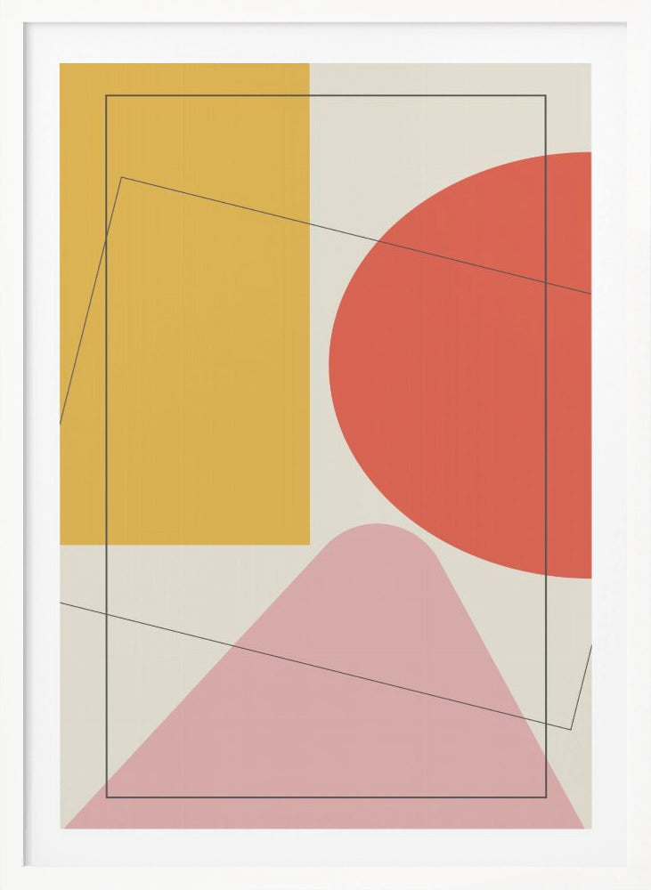 Four Triangles - Poster / Art Print