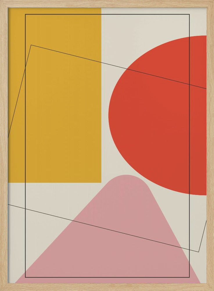 Four Triangles - Poster / Art Print
