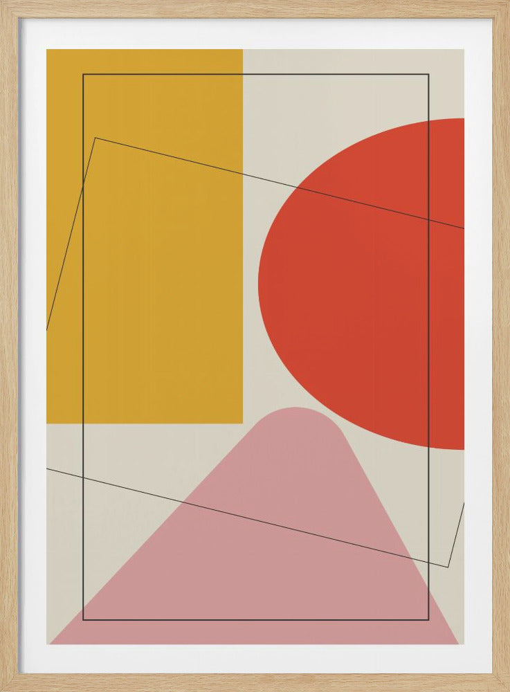 Four Triangles - Poster / Art Print