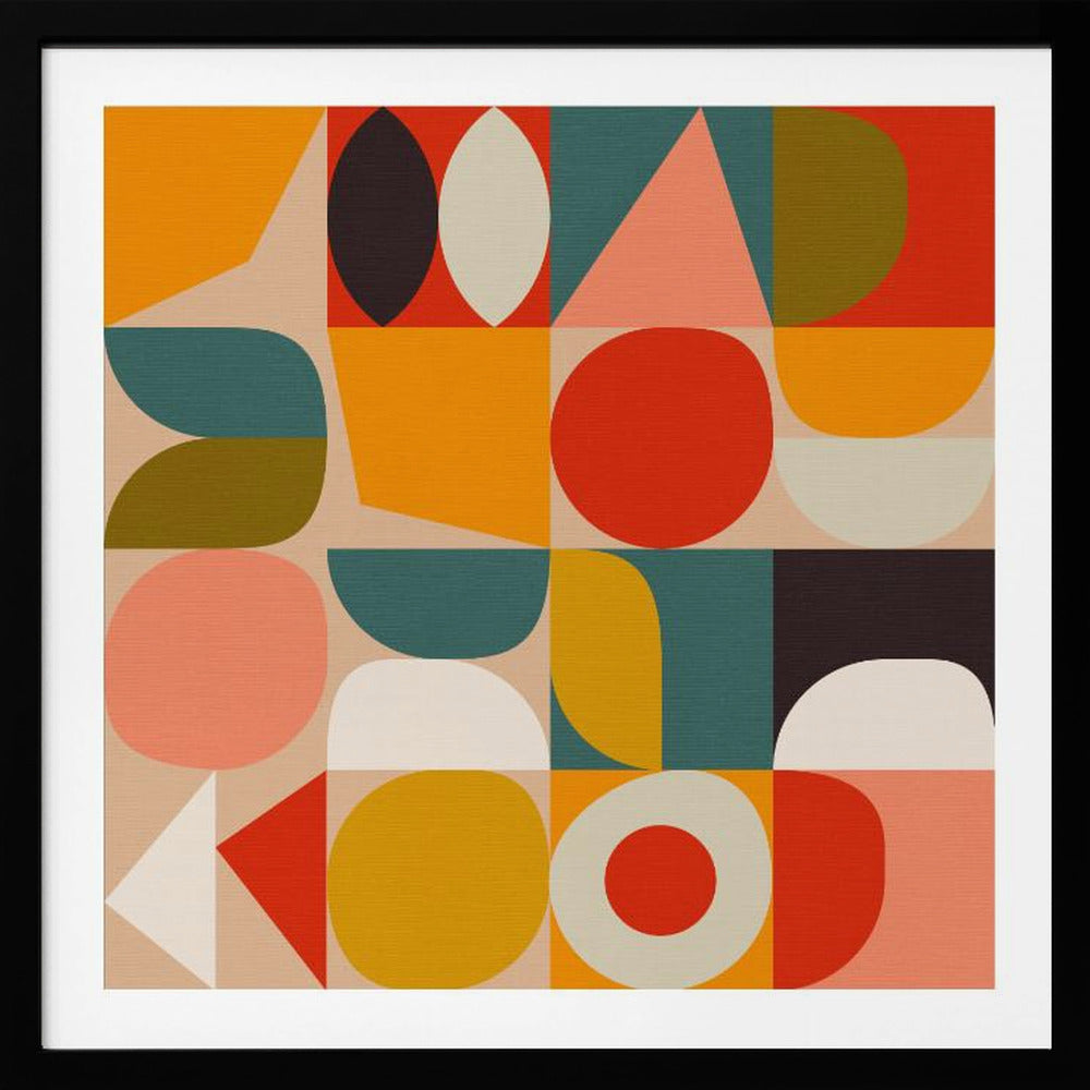 Bauhaus Modern Bold - Poster / Art Print