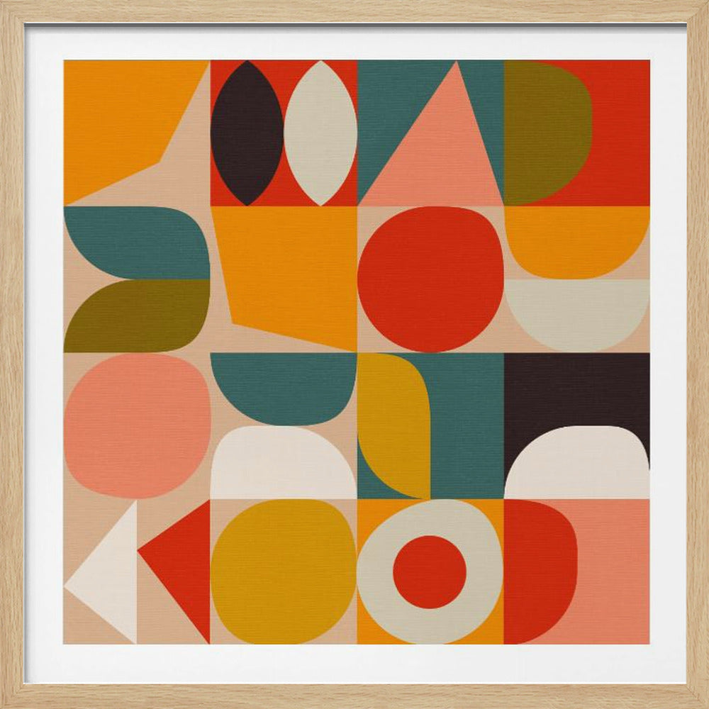 Bauhaus Modern Bold - Poster / Art Print