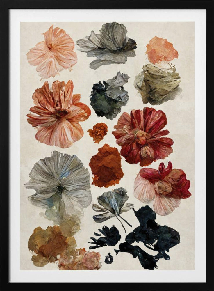 Dry Flower Collection - Poster / Art Print