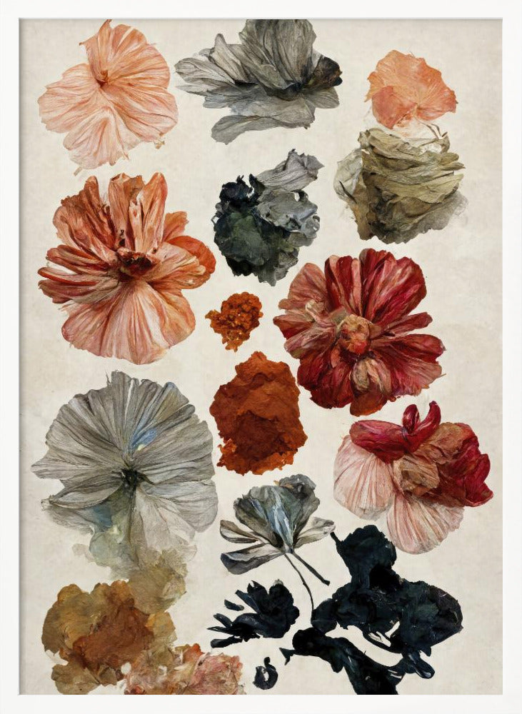 Dry Flower Collection - Poster / Art Print