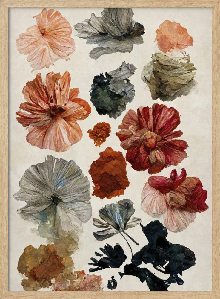 Dry Flower Collection - Poster / Art Print