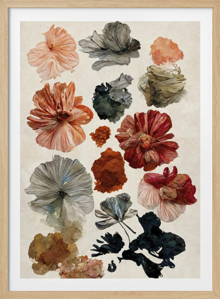 Dry Flower Collection - Poster / Art Print