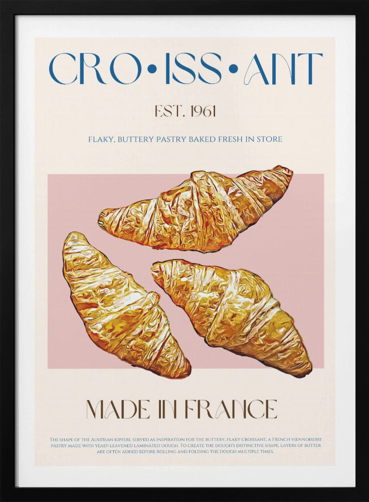 Croissant Print - Poster / Art Print