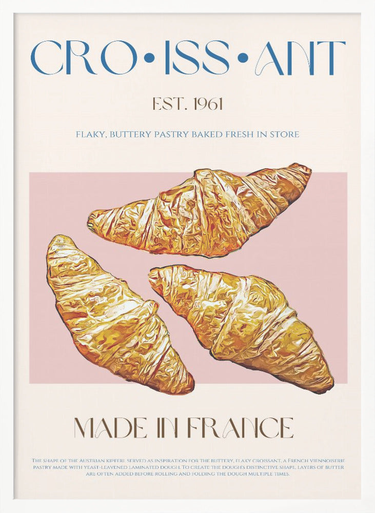 Croissant Print - Poster / Art Print