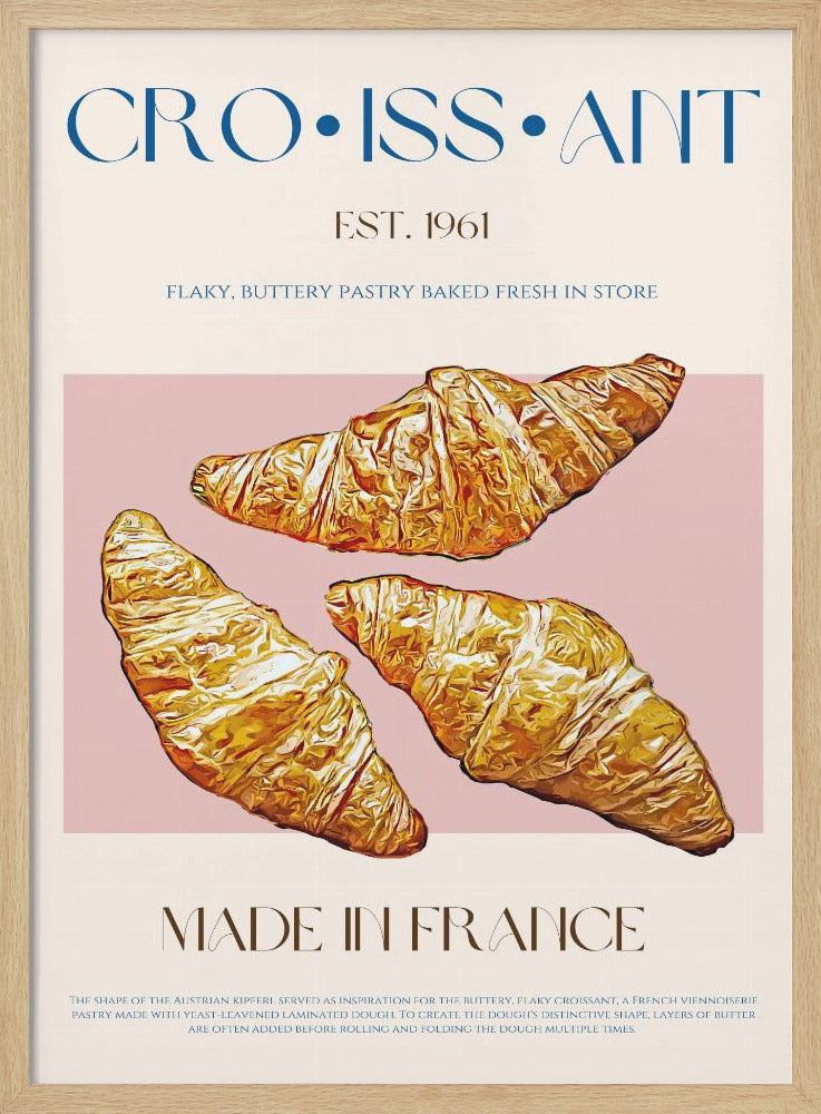 Croissant Print - Poster / Art Print