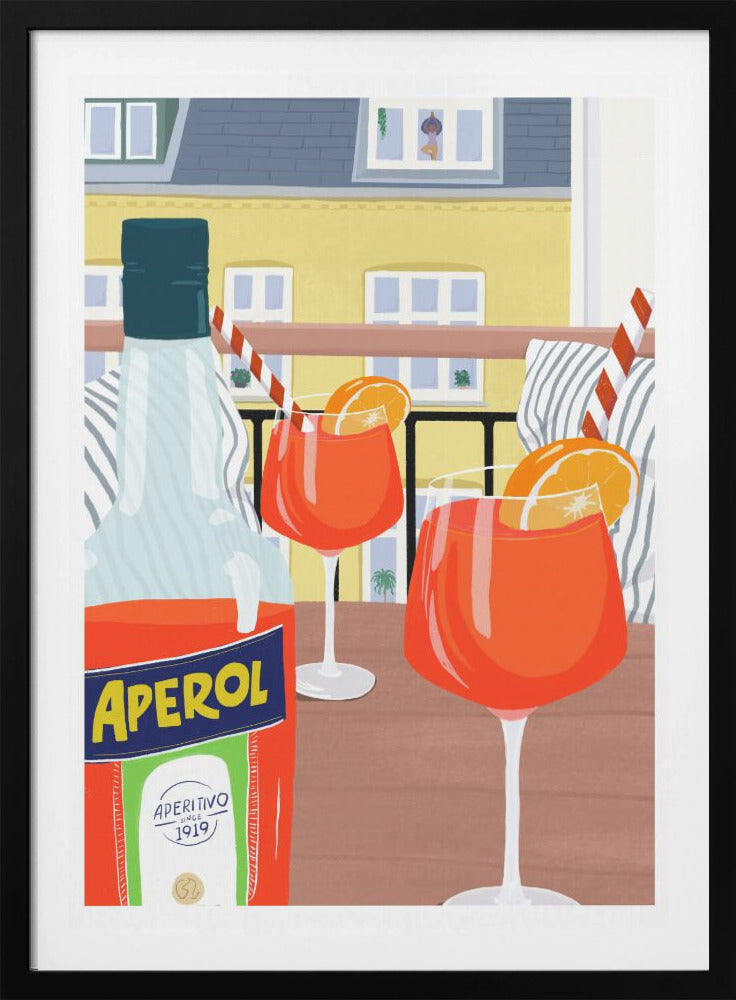 Balcony Hygge - Poster / Art Print