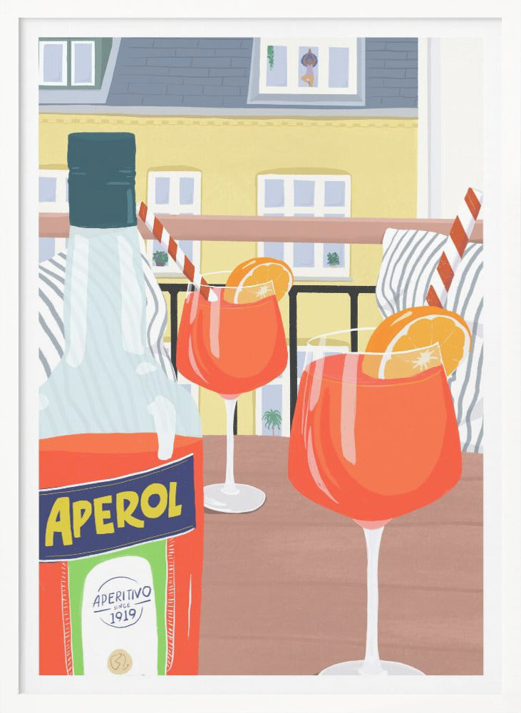Balcony Hygge - Poster / Art Print